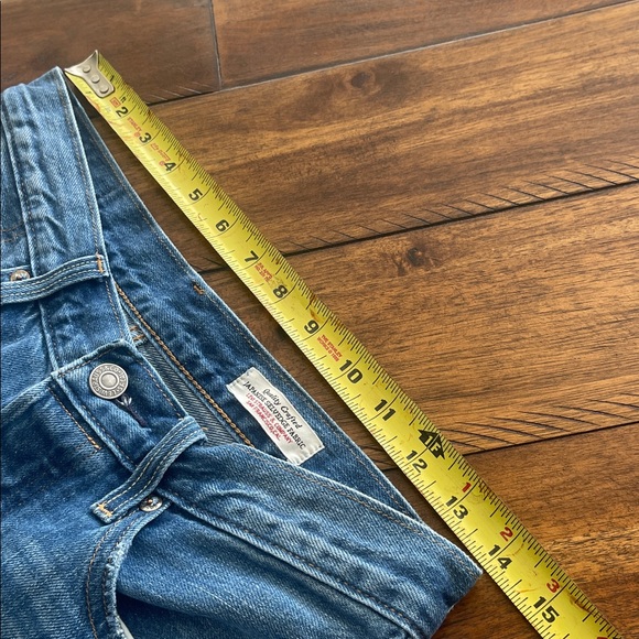 Levi’s 501 Japanese Selvedge blue denim jeans sz 26x28 distressed button fly - Picture 11 of 16